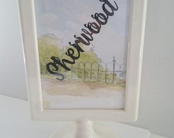 Bosque temático - mesa - recepción de boda - significa recepción mesa - temático de la boda - boda decoraciones de la boda