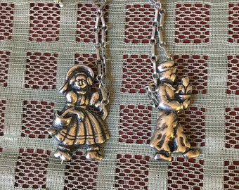 Vintage Sterling Silver Sweater Pin