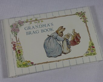 Beatrix Potter Grandma's Brag Book 1990 Gibson