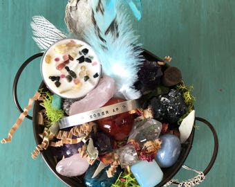 Addiction Recovery Crystal Kit, Healing Crystals, Get Well Gift, Recovery Gift, Spiritual Gift, Metaphysical Crystals, Natural Crystals