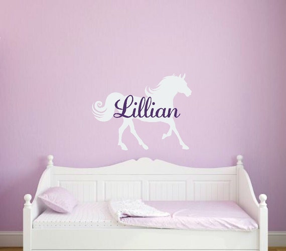 Horse Wall Decal Horse Vinyl Decal Horse Decal Bedroom Wall