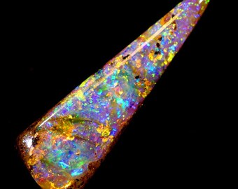 6 Cts Pipe Crystal Boulder Opal