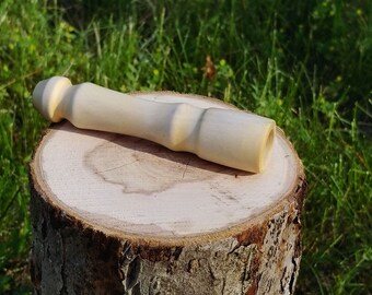 Wooden smoking pipe Solid arbutus madrona Chillum