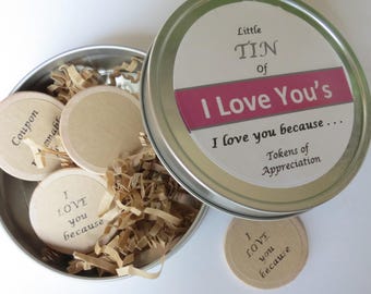 Love Coupons for Him, Card for Him, Romantic Love Notes for Boyfriend, Love Coupon for Husband, Love Vouchers, mini love notes, 1B