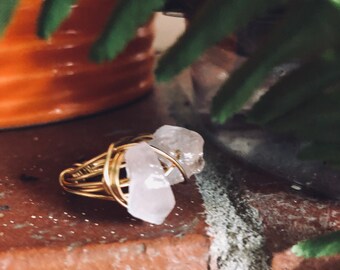 Wrap my Heart Brass Wrap Ring