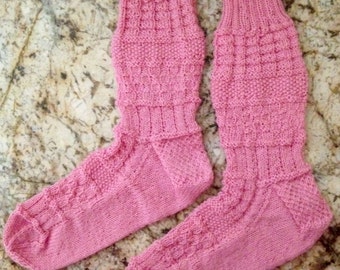 Hand Knit Wool Socks - Opal Sock Yarn (S-179)