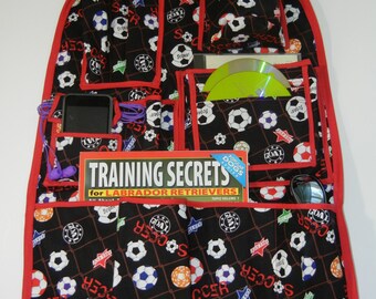 Car Organizer-Soccer Print