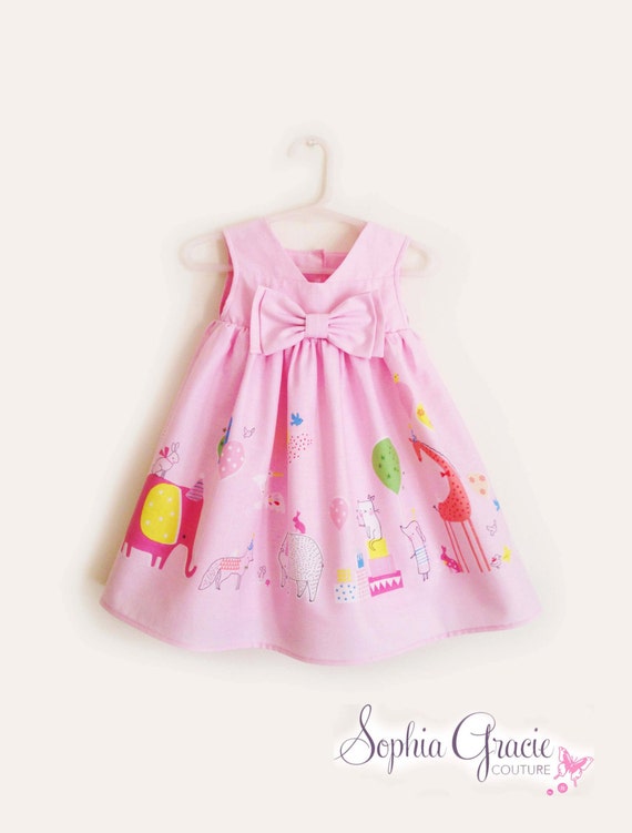 Beautiful Baby Girl Light Pink Party Dress/ Summer Dress 1st