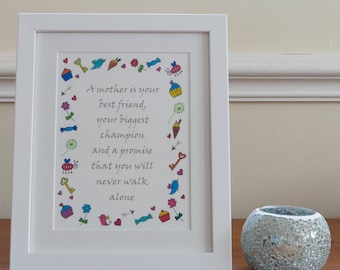 Wall Art- A Mother is...