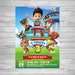 Paw Patrol Birthday Invitation, Paw Patrol Invite, Paw Patrol Birthday, Paw Patrol Party Theme, Paw Patrol Printable, Paw Patrol Party Card