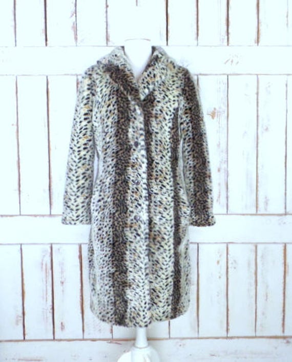 cheetah print fur coat