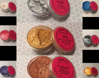 Barco Pink Label Metallic Dusts - Kosher
