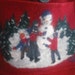 Upcycled Wool Holiday Sweater Bag