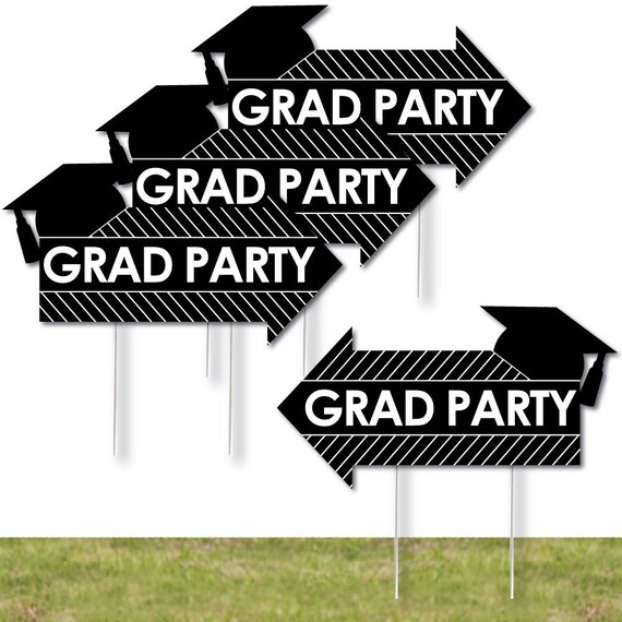arrow yard signs