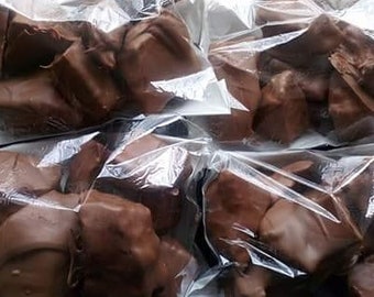Cinder toffee covered in chocolate