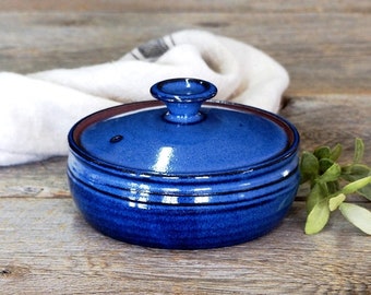 Brie baker – Pottery small casserole dish with lid, Cooking dish, Ceramic, Stoneware, Handmade, Wheel thrown