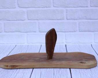 Old wooden olivier with handle