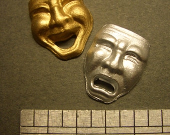 1:12th Dolls House Comedy and Tragedy Masks