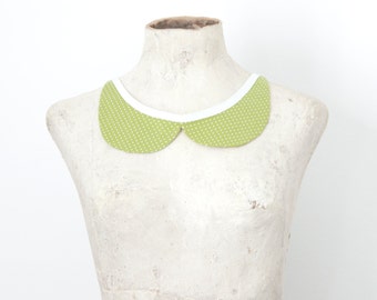 Peter Pan collar, polka dots, vintage Lolita "Sweet Party"