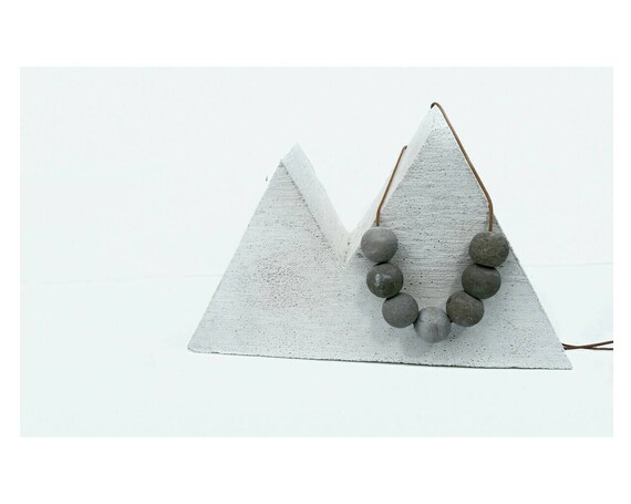 Concrete Planter,Air Plant,Air Planter,Air Plant Holder, Modern Mountain, Wanderer, Minimalist Style,Jewelry Display,Mountain Lover