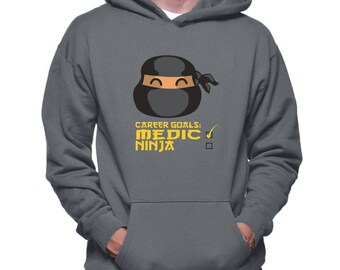 Career Goals Medic Ninja Hoodie
