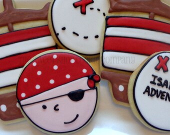 Pirate cookies 2 dozen