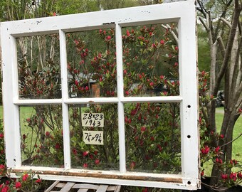 Window pane art | Etsy