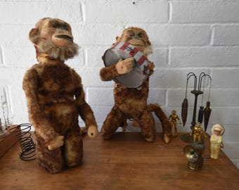 1950's Animatronic Monkey with Tambourine