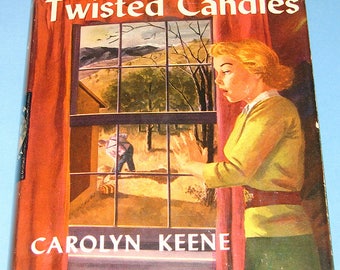 Nancy Drew #9 1st Wrap DJ Sign of the Twisted Candles