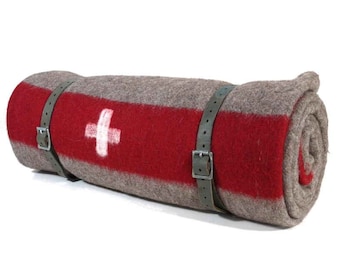THE original Swiss Army Blanket. Excellent for decoration,as throw blanket ,for picnics and camping
