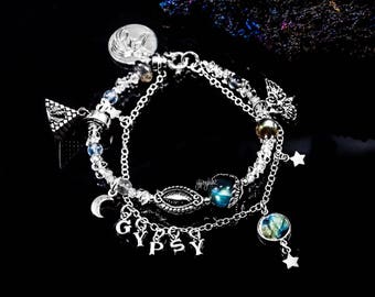 Egyptian silver bracelet