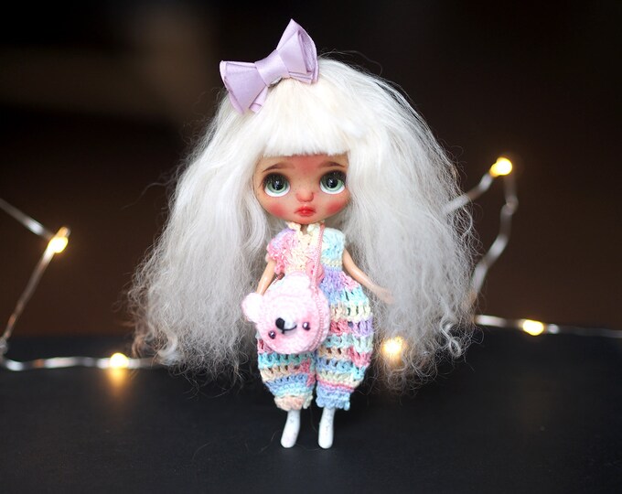 Sarsarblanki Custom Petite Blythe Doll Cinnamon – OOAK handmade custom ブライス PBL プチブライス
