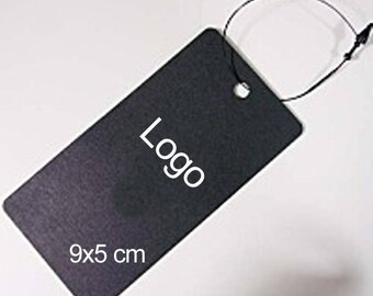 200pcs Clothing label, Custom hang tag, Custom clothing tag, logo tag, custom clothing labels, custom hang tags, Product tag