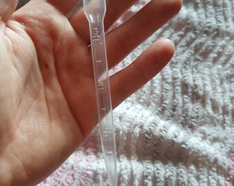 5 Plastic Droppers