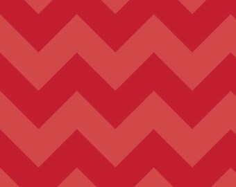 Riley Blake Large Red Chevron SKU# C390-81