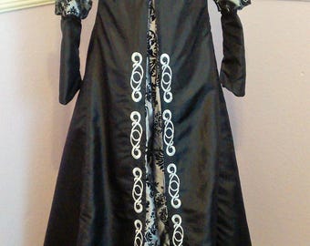 Embroidered Renaissance Gown