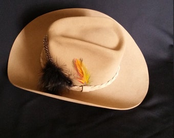 Stetson Cowboy Hat Vintage Size 7 3/4