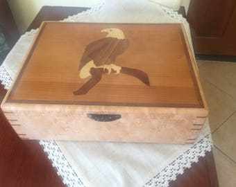 Eagle Humidor or Jewelry box
