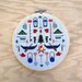 Camping - Modern cross stitch pattern PDF - Instant download