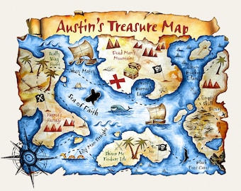 Customized Treasure Map
