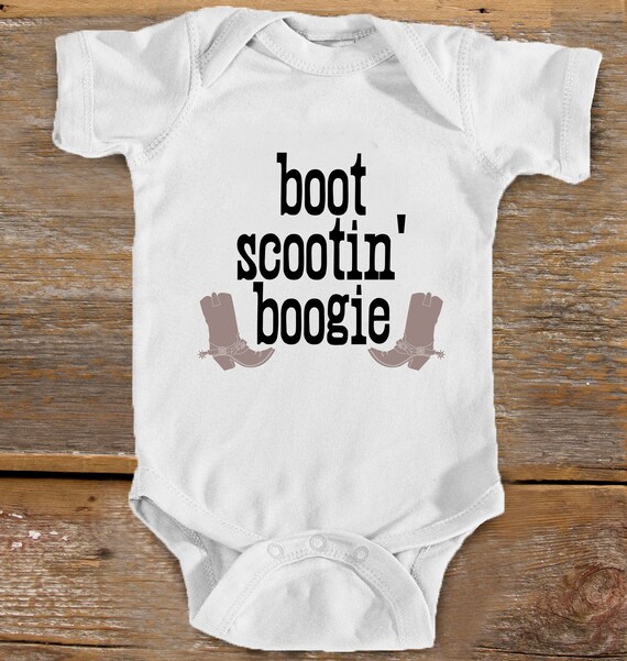 Boot Scootin Boogie Baby Bodysuit Music Baby Country Baby