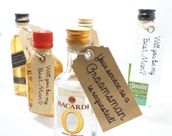 Groomsmen Proposal Tags