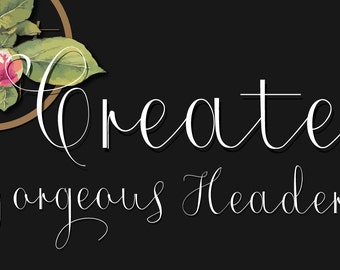 Roicamonta Font | Digital fonts | INSTANT DOWNLOAD | single font file | Open Type Fonts (.otf)