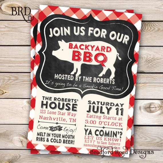 bbq invite