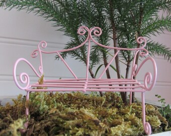 Fairy Garden Accessories, Miniature Garden Bench