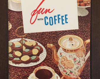 Fun With Coffee, 1956 vintage recipe booklet