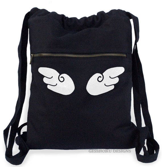 Angel Wings Backpack kawaii bag pastel goth aesthetic pastel