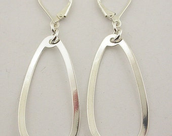 Sterling Silver Earrings Lever Back Earrings 03
