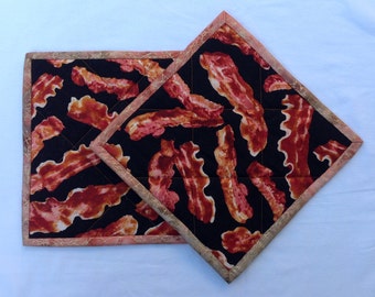 005 Sizzlin' Bacon Pot Holders