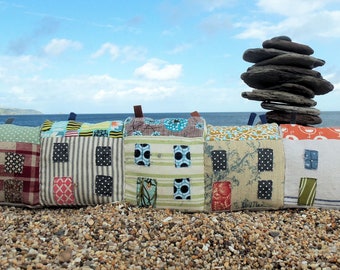 Coastguard's Cottages Draught (Draft) Excluder pattern pdf download